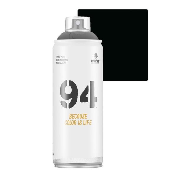 SPRAY PRETO SOMBRA SEMI TRANSPARENTE FOSCO MONTANA UNIDADE