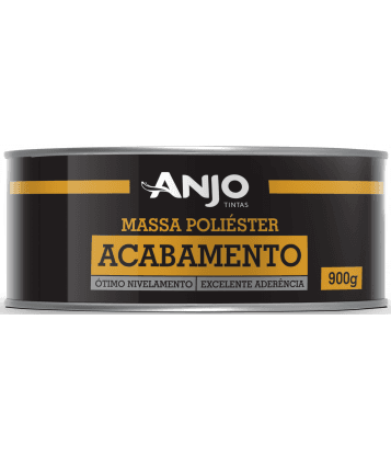 MASSA POLIESTER ACABAMENTO C/CATAL ANJO - 900GR