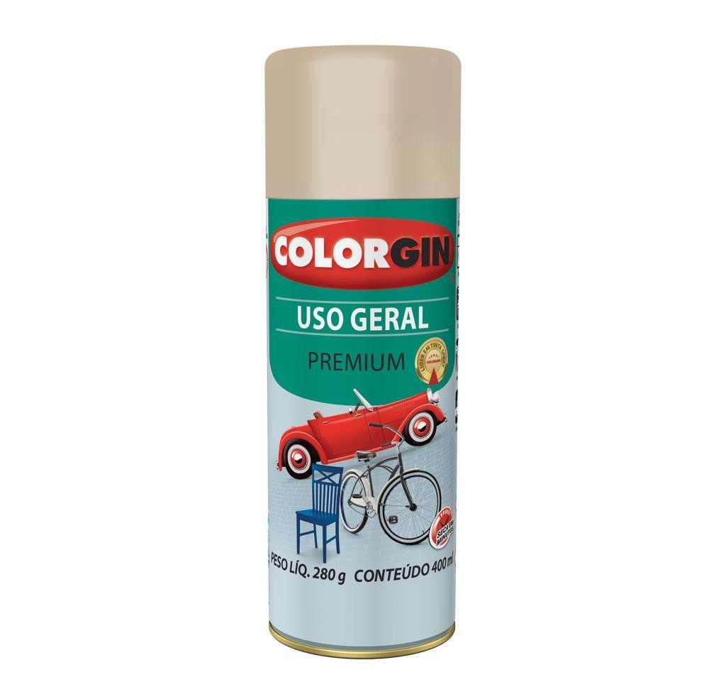 SPRAY BEGE BRASTEMP BRILHANTE USO GERAL 55241 COLORGIN UNIDADE