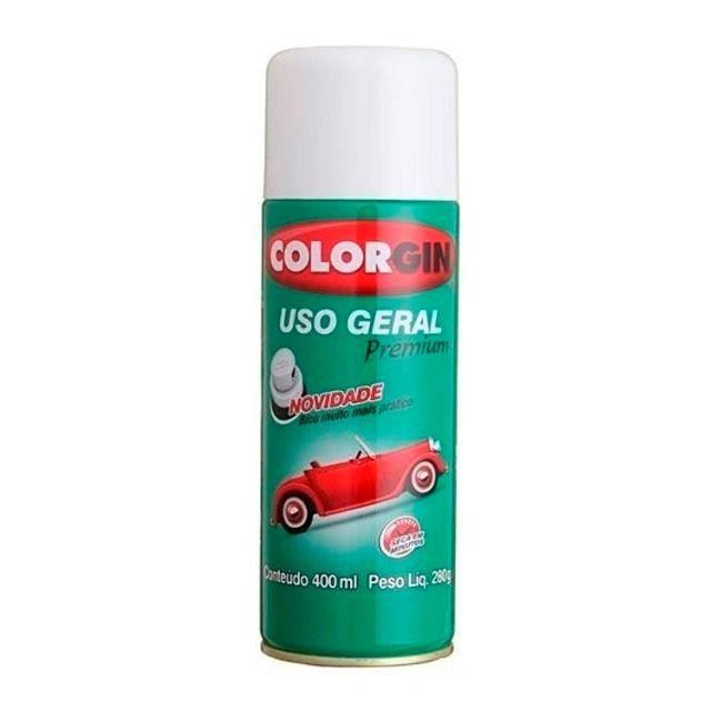 SPRAY BRANCO BRILHANTE USO GERAL 55011 COLORGIN UNIDADE
