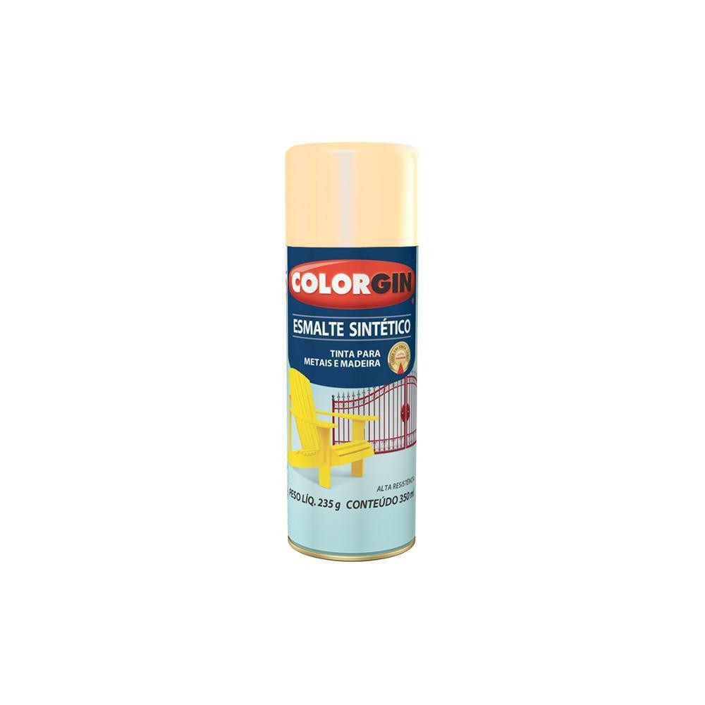 SPRAY AREIA ESMALTE SINTÉTICO BRILHANTE 750 COLORGIN UNIDADE