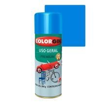 SPRAY AZUL MEDIO ESMALTE SINTÉTICO BRILHANTE 740  COLORGIN UNIDADE