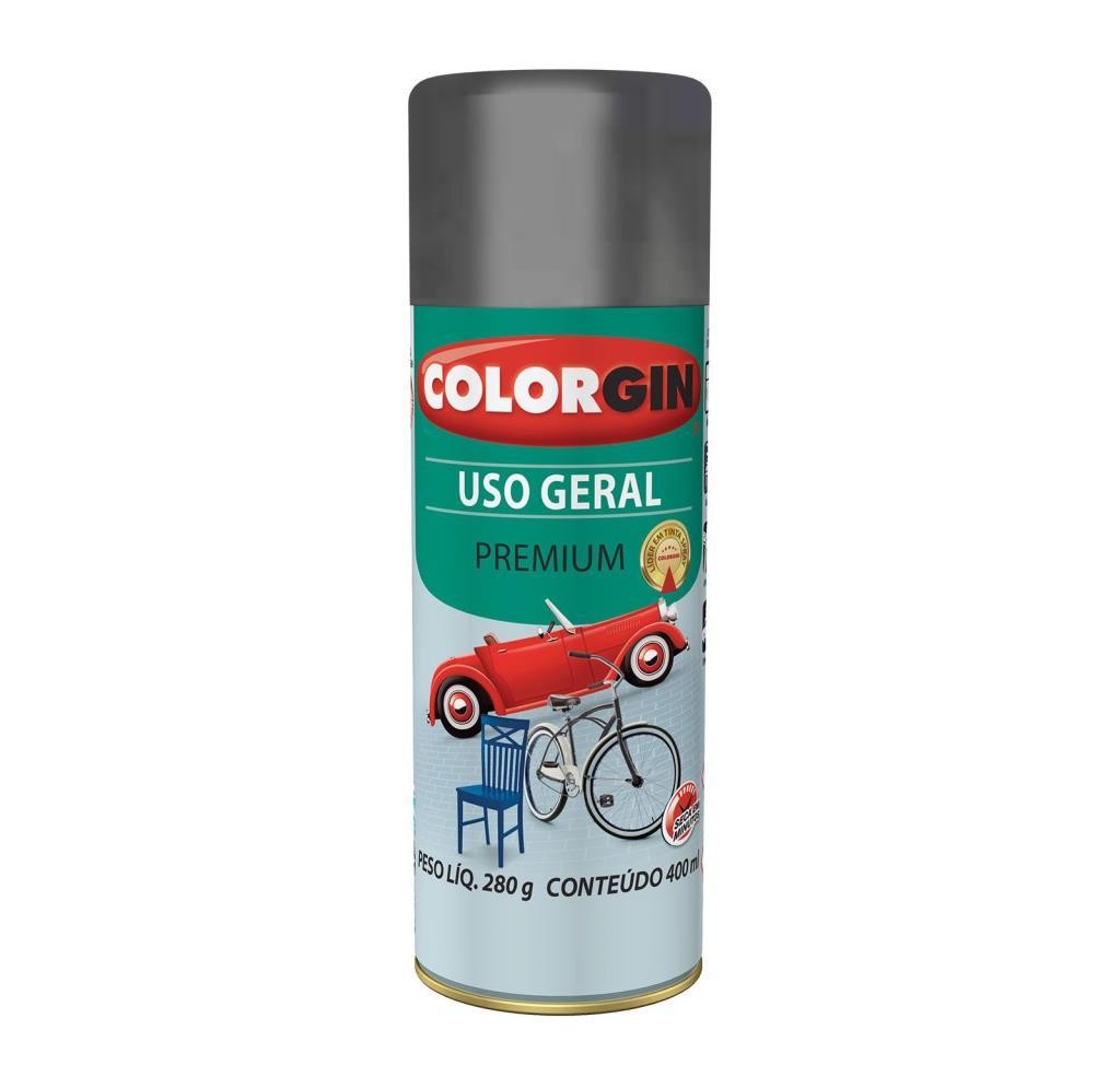 SPRAY GRAFITE EXTERIOR  METALLIK 66 COLORGIN UNIDADE