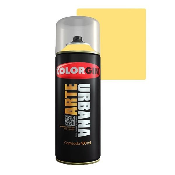 SPRAY AMARELO CANARIO ARTE URBANA 912 COLORGIN UNIDADE