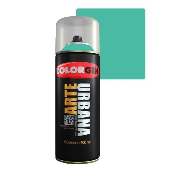 SPRAY VERDE MENTA ARTE URBANA 909 COLORGIN UNIDADE