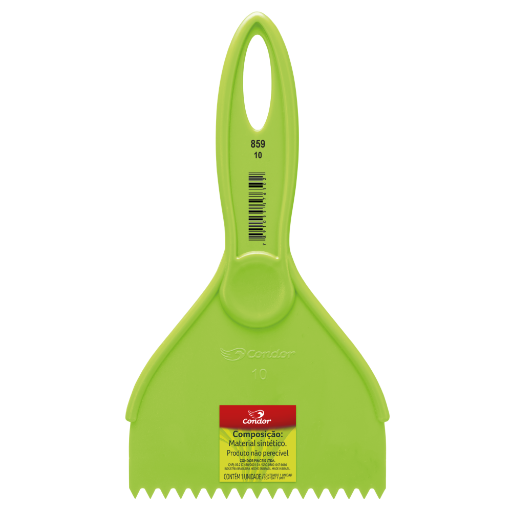ESPATULA PLASTICA DENTADA 859-20 CONDOR - UN