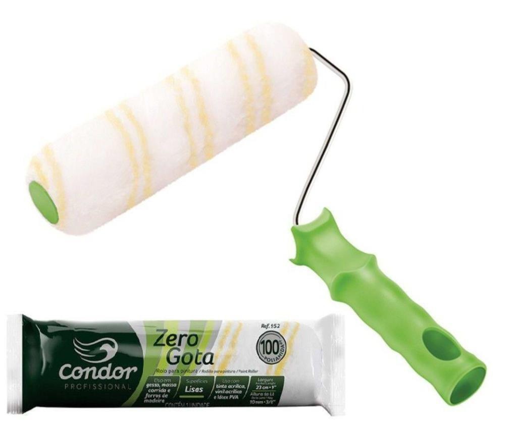 ROLO LA ZERO GOTA 952 23CM C/ GARFO CONDOR - UN