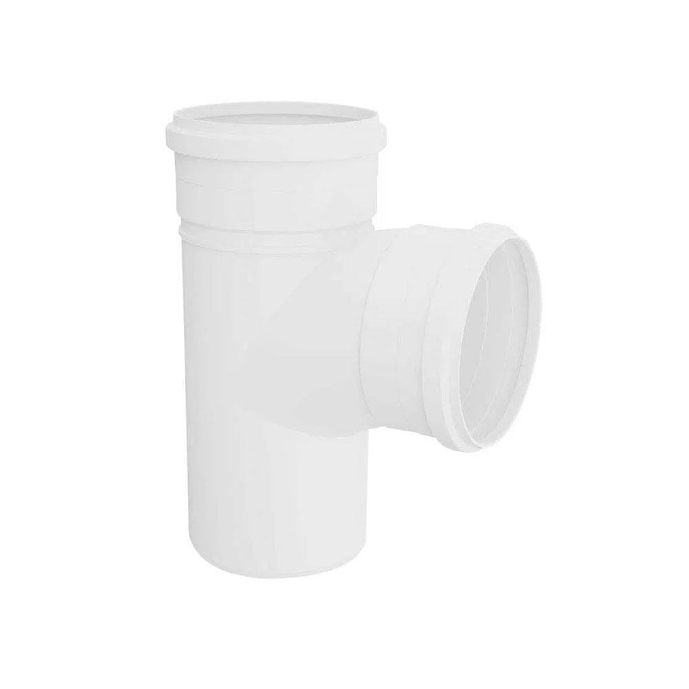 TE CURTO ESGOTO S/ANEL 75X50MM TIGRE - UN