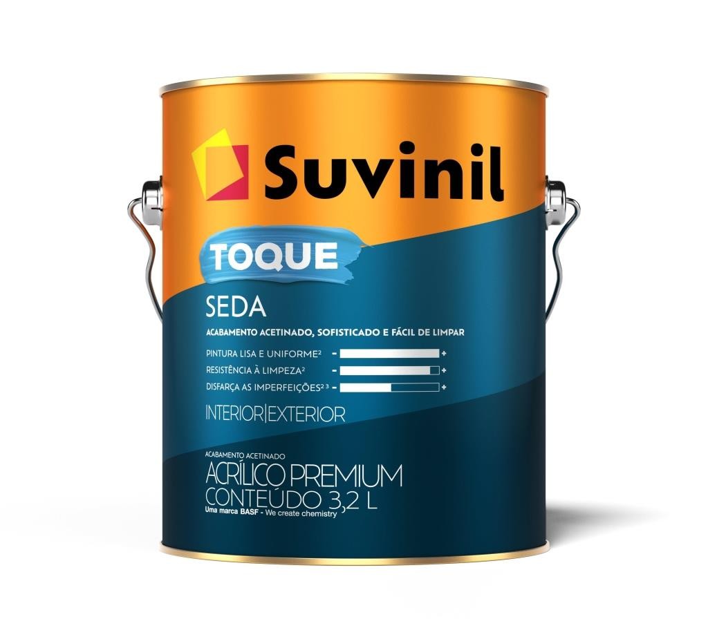 ACRÍLICO BRANCO NEVE ACETINADO TOQUE DE SEDA SUVINIL  3.6L