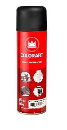 SPRAY PRETO ALTA TEMPERATURA 61531 - COLORART