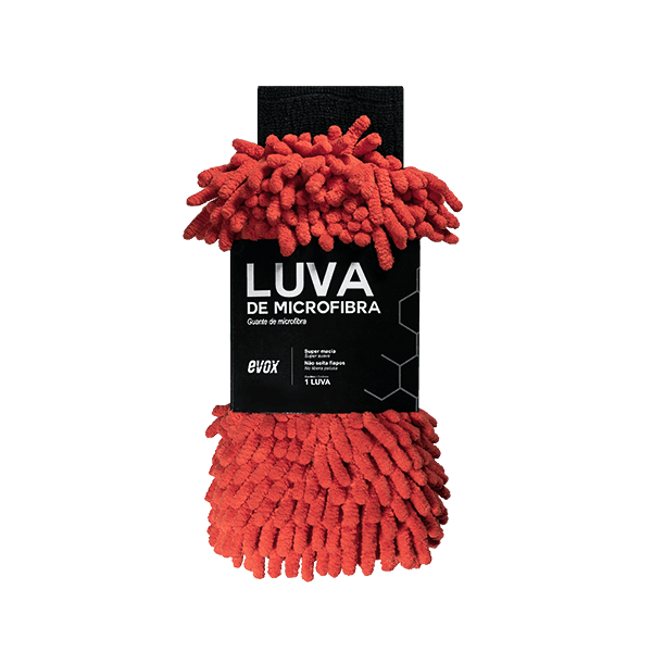 LUVA MICRO FIBRA TENTACULOS 105GSM EVOX - UN