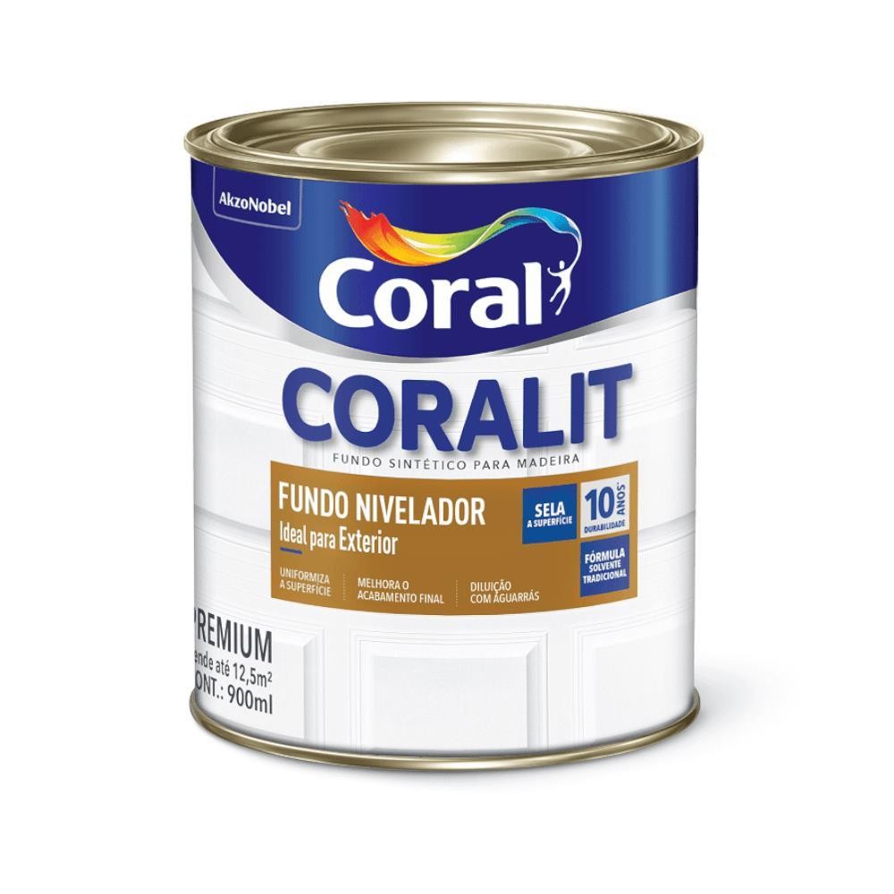 FUNDO NIVELADOR SINTETICO CORAL - 900ML