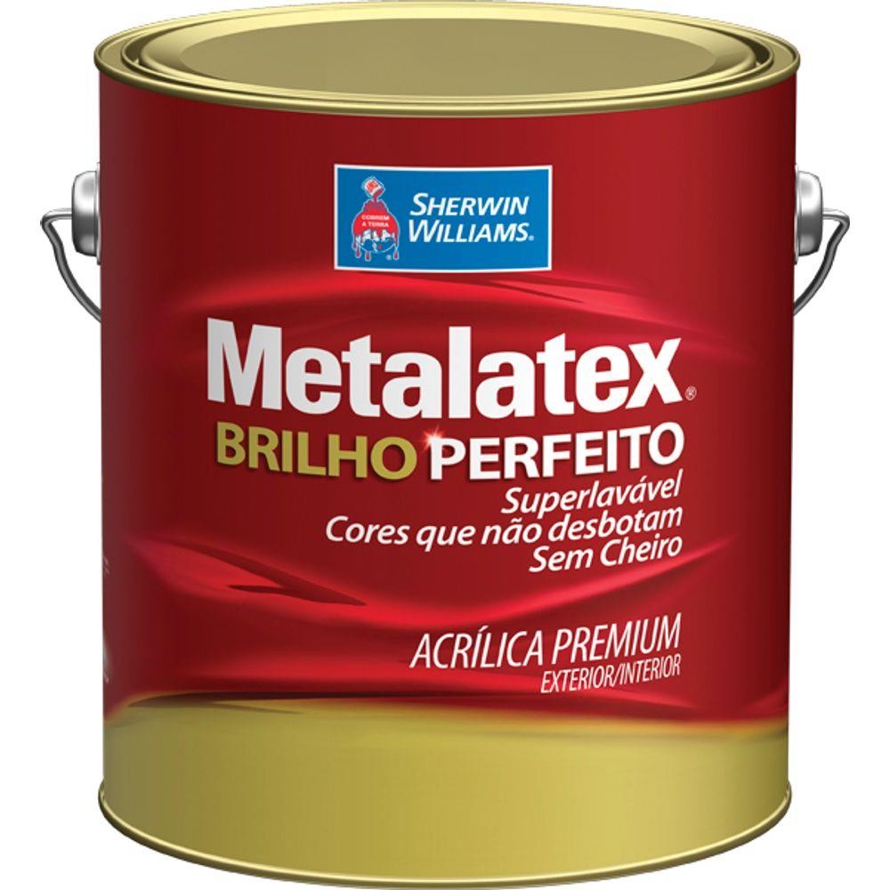 ACRÍLICO BRANCO SEMI BRILHO PERFEITO METALATEX SHERWIN WILLIAMS 3.6L