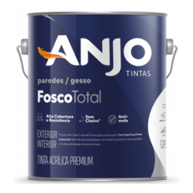 ACRÍLICO AMARELO FOSCO TOTAL  ANJO   3.6L