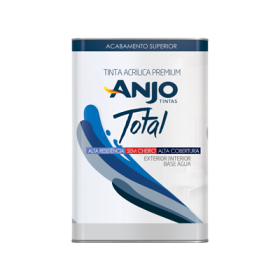 ACRÍLICO VERMELHO CARDINAL FOSCO TOTAL ANJO  18L