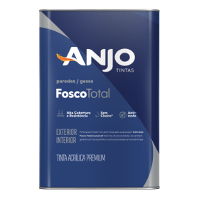 ACRÍLICO AMARELO FOSCO TOTAL ANJO  18L