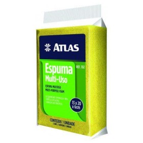 ESPUMA MULTIUSO 102 BLOCO ATLAS   UNITÁRIO