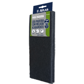 FIBRA ABRASIVA MADEIRA ATLAS  2UNIDADES