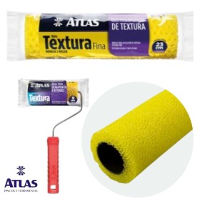 ROLO TEXTURA  FINA  110/9  9CM  ATLAS  UNIDADE