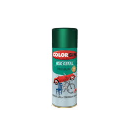 SPRAY VERDE AMAZONAS METAL USO GERAL COLORGIN 57031 UNIDADE