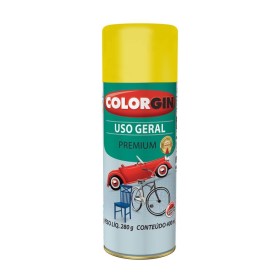SPRAY AMARELO BRILHANTE USO GERAL 55081 COLORGIN UNIDADE
