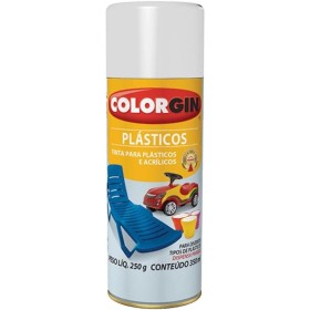 SPRAY BRANCO PLÁSTICO 1501 COLORGIN UNIDADE