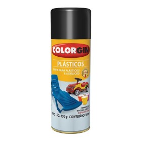 SPRAY PRETO PLÁSTICO 1502 COLORGIN UNIDADE