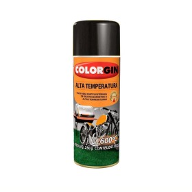 SPRAY PRETO FOSCO  ALTA TEMPERATURA 5722  COLORGIN UNIDADE