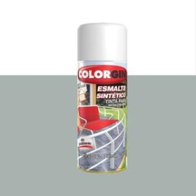 SPRAY PLATINA ESMALTE SINTÉTICO BRILHANTE 749 COLORGIN UNIDADE