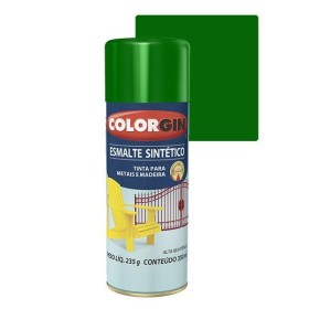 SPRAY VERDE FOLHA ESMALTE SINTÉTICO BRILHANTE 736 COLORGIN UNIDADE