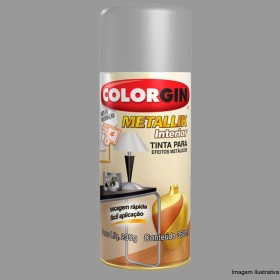 SPRAY PRATA METALLIK 53 COLORGIN UNIDADE