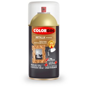 SPRAY VERNIZ INCOLOR METALLIK  58  COLORGIN  UNIDADE