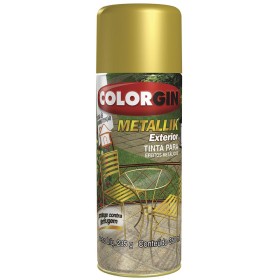 SPRAY OURO EXTERIOR  METALLIK 63 COLORGIN UNIDADE