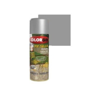 SPRAY PRATA EXTERIOR  METALLIK  64 COLORGIN UNIDADE