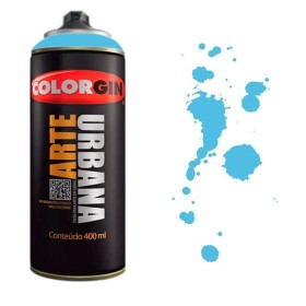 SPRAY AZUL CELESTE ARTE URBANA 965 COLORGIN UNIDADE