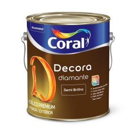 ACRILICO BRANCO SEMI BRILHO DECORA CORAL - 3.6L