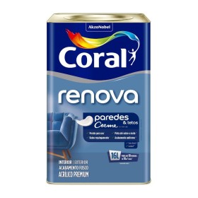 ACRILICO BRANCO FOSCO RENOVA LATA 18L CORAL