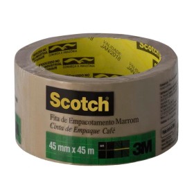FITA EMBALAGEM MARROM 45MMX45M 3M - UN