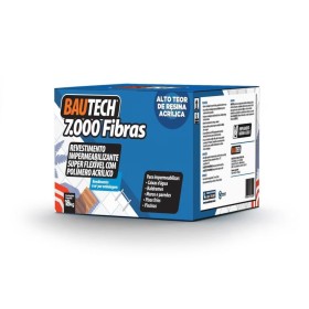 ARGAMASSA IMPERMEABILIZANTE FLEXÍVEL 7000 FIBRAS - BAUTECH - 18KG