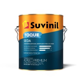 ACRÍLICO BRANCO NEVE ACETINADO TOQUE DE SEDA SUVINIL  3.6L