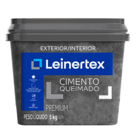 CIMENTO QUEIMADO PRATA ANTIGA LEINERTEX - 5KG