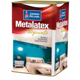 ACRÍLICO BRANCO ACETINADO REQUINTE METALATEX   18L