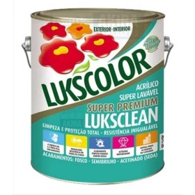 ACRÍLICO BRANCO ACETINADO LUKSCLEAN SEDA LUKSCOLOR   3.6L