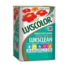 ACRÍLICO BRANCO SEMI BRILHO LUKSCLEAN 18L LUKSCOLOR