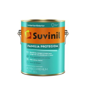 ACRILICO BRANCO NEVE ACETINADO FAMILIA PROTEGIDA SUVINIL  3.6L